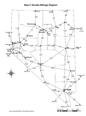 Nevada Mileage