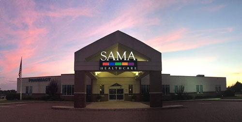 SAMA HealthCare Services building