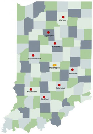 IVBHN service area map