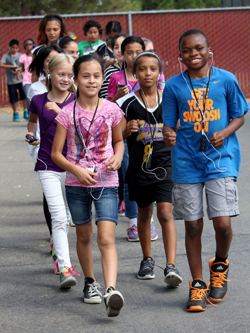 Kids Walking with WalkKits