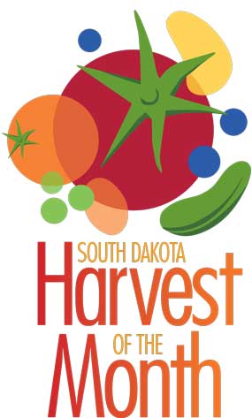 South Dakota Harvest of the Month logo