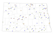 Selected Rural Healthcare Facilities in North Dakota