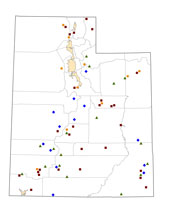 Selected Rural Healthcare Facilities in Utah