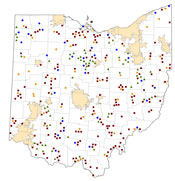 Selected Rural Healthcare Facilities in Ohio