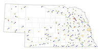 Selected Rural Healthcare Facilities in Nebraska