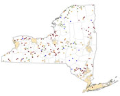 Selected Rural Healthcare Facilities in New York