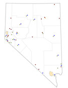 Selected Rural Healthcare Facilities in Nevada