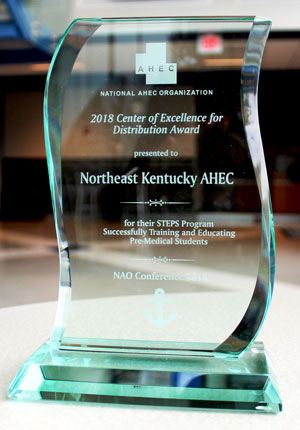 National AHEC Organization award to STEPS