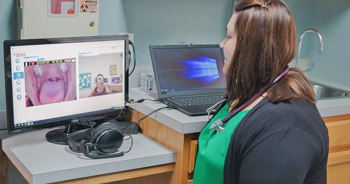 Rural Health Clinic provider providing telehealth care