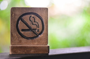 No smoking sign