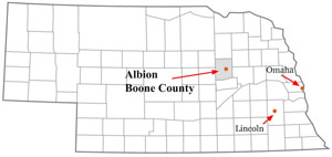 Boone County Health Center location map