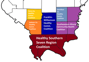 map of HSIDN coalitions