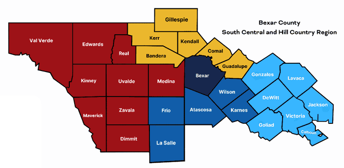 SJRC Texas Belong CBC service map