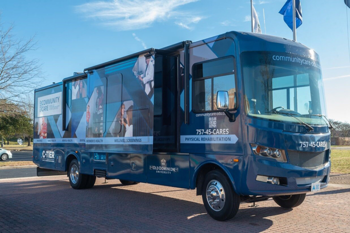 ODU Mobile Clinic Bus.