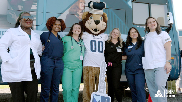 ODU Mobile Clinic Staff.