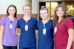 group of McPherson interns.