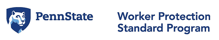 Penn State Worker Protection Standard Program logo