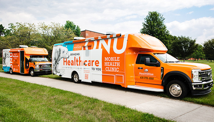 Ohio Northern University's HealthWise Mobile Outreach Program's mobile units