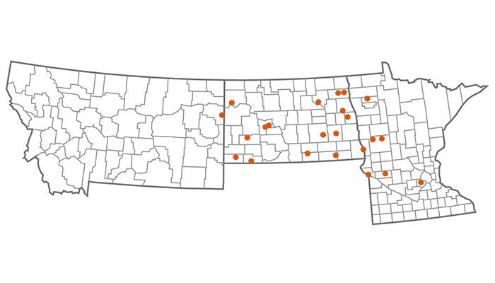 TRHE site publication map