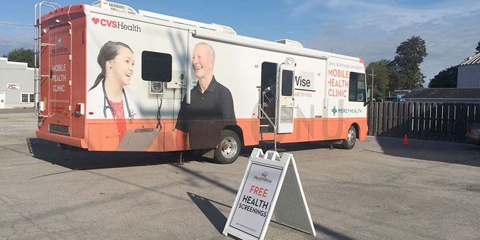 Ohio Northern University's HealthWise Mobile Outreach Program's mobile unit