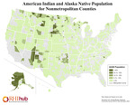 American Indian and Alaska Native Population for Nonmetropolitan Counties