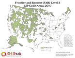 Frontier and Remote (FAR) Level 3 Zip Code Areas, 2010