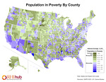 Population in Poverty by County