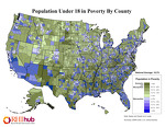 Population Under Age 18 in Poverty by County