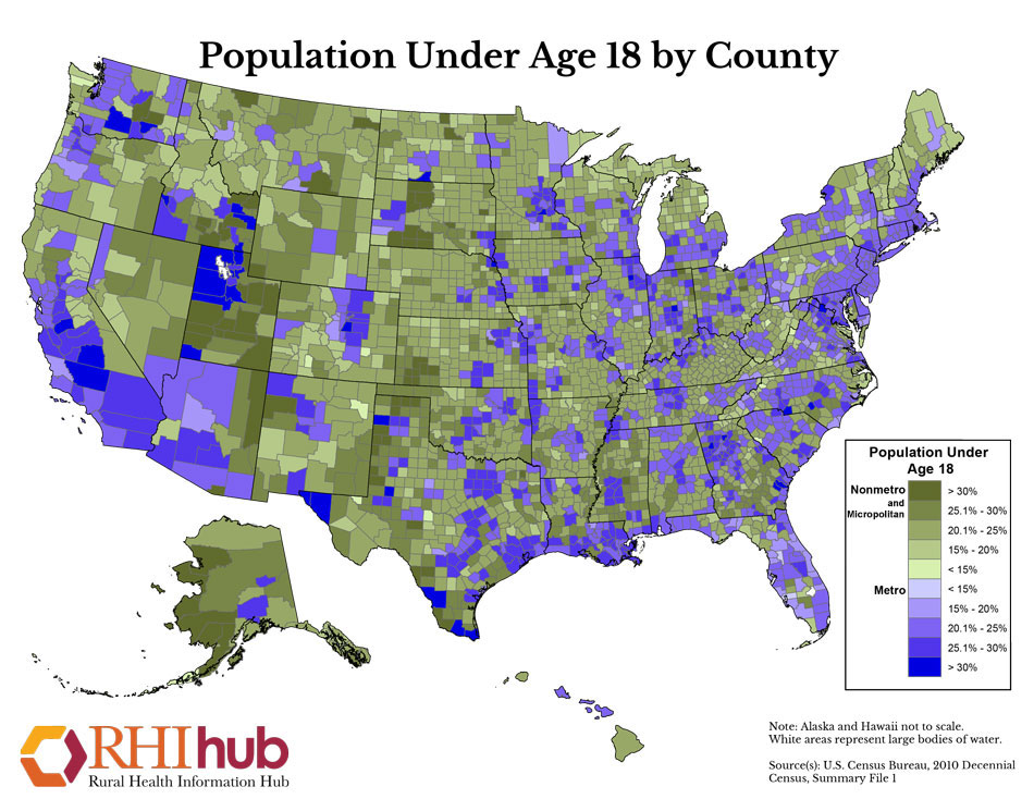 Rhihub Maps On Rural Demographics