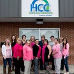 HCC staff in front of their office in Lexington, Missouri