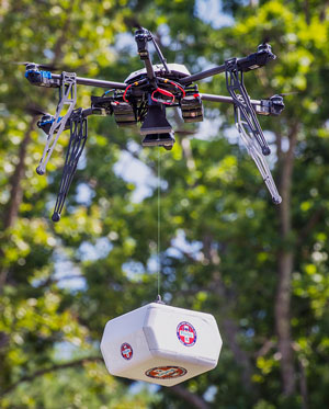 Wise County, Virginia drone delivery