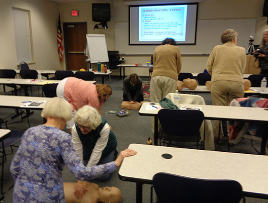 Hands-only CPR class in Milton-Freewater
