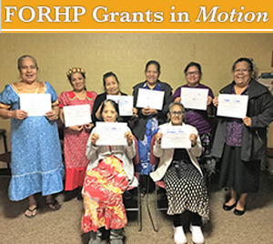 Marshallese participants completing the DEEP program.