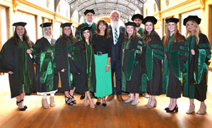 Marshall University’s BS/MD program’s first medical school graduates, 2022.