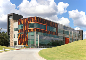 building exterior of the College of Osteopathic Medicine at the Cherokee Nation