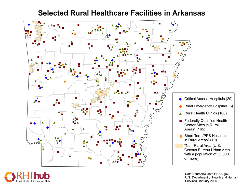 Rural health for Arkansas Overview - Rural Health Information Hub