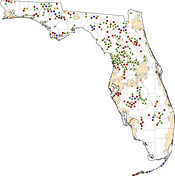 Selected Rural Healthcare Facilities in Florida
