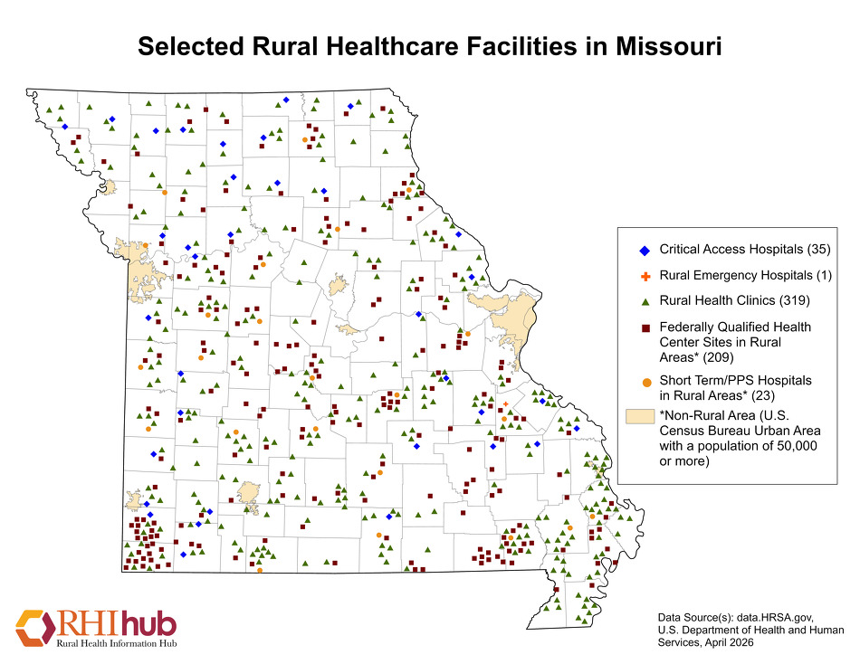 What Rural Missouri Rural health for Missouri Overview - Rural Health Information Hub