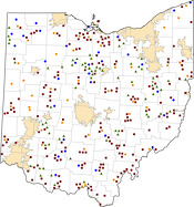 Selected Rural Healthcare Facilities in Ohio