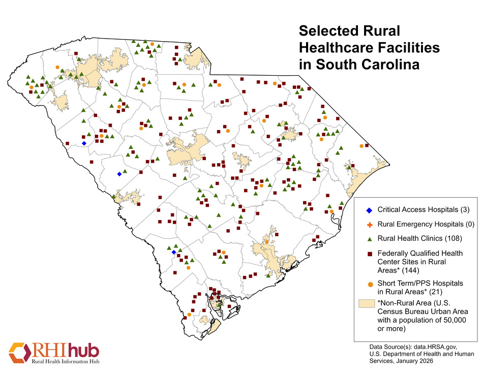 Rural health for South Carolina Overview - Rural Health Information Hub
