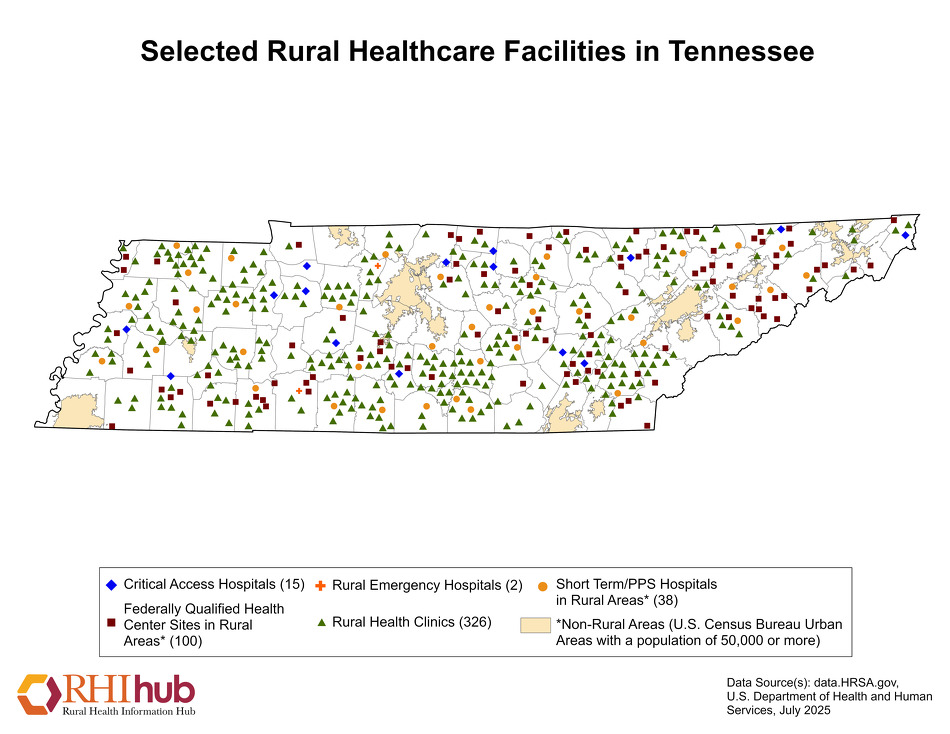 Hospitals In Tennessee Map Rural health for Tennessee Introduction Rural Health Information Hub Hospitals In Tennessee Map Rural health for Tennessee Introduction Rural Health Information Hub